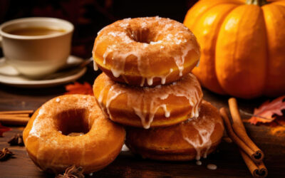 Pumpkin Doughnuts with E-Z Gel