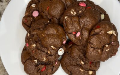 Double Chocolate cookies with EZ Gel