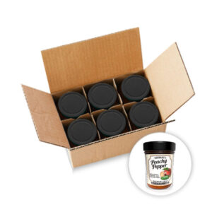 Cornaby's Peachy Pepper Gourmet Jam | Gluten-free, Non-GMO | Case of 6 (8.75 oz/each)
