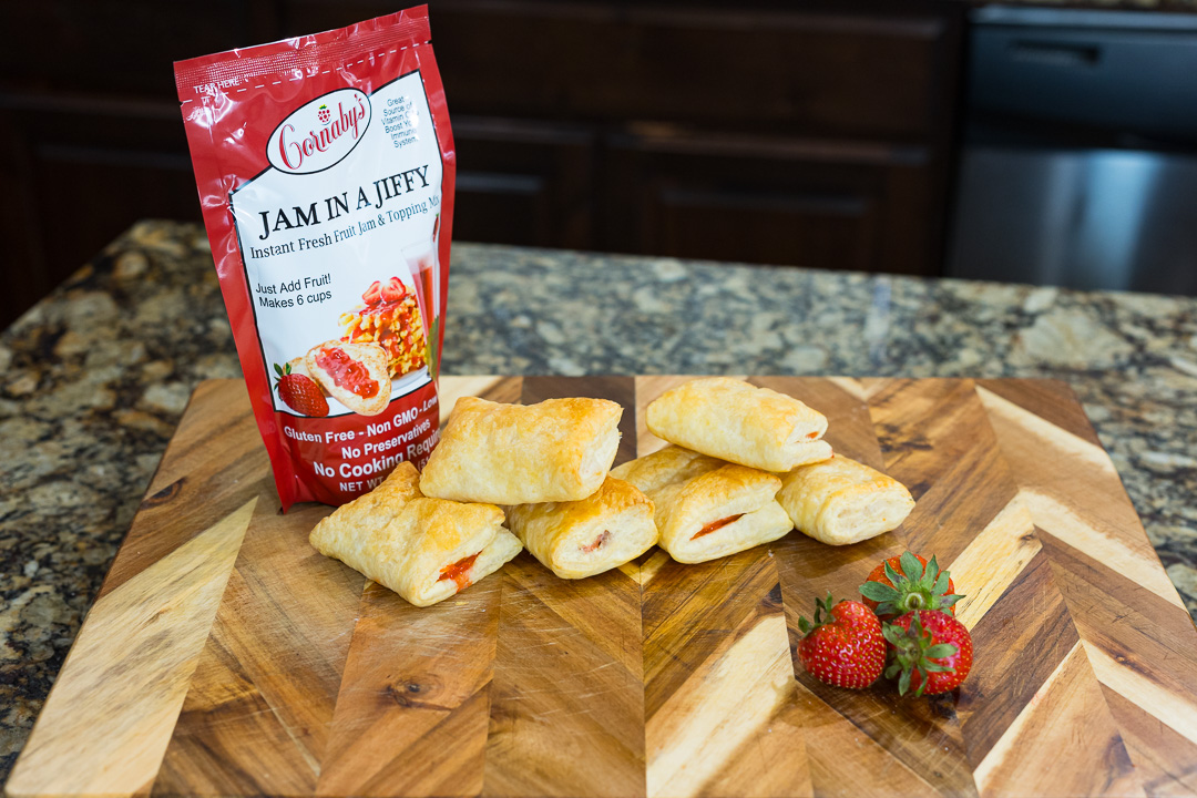 Easy Strawberry Turnovers